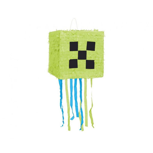 Picture of MINECRAFT PINATA 28X28X28CM